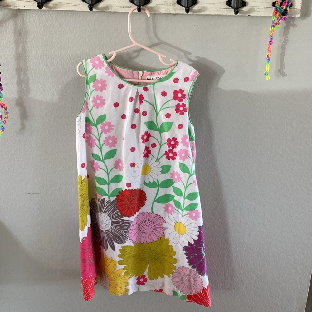 Mini Boden Girls Floral Spring Dress